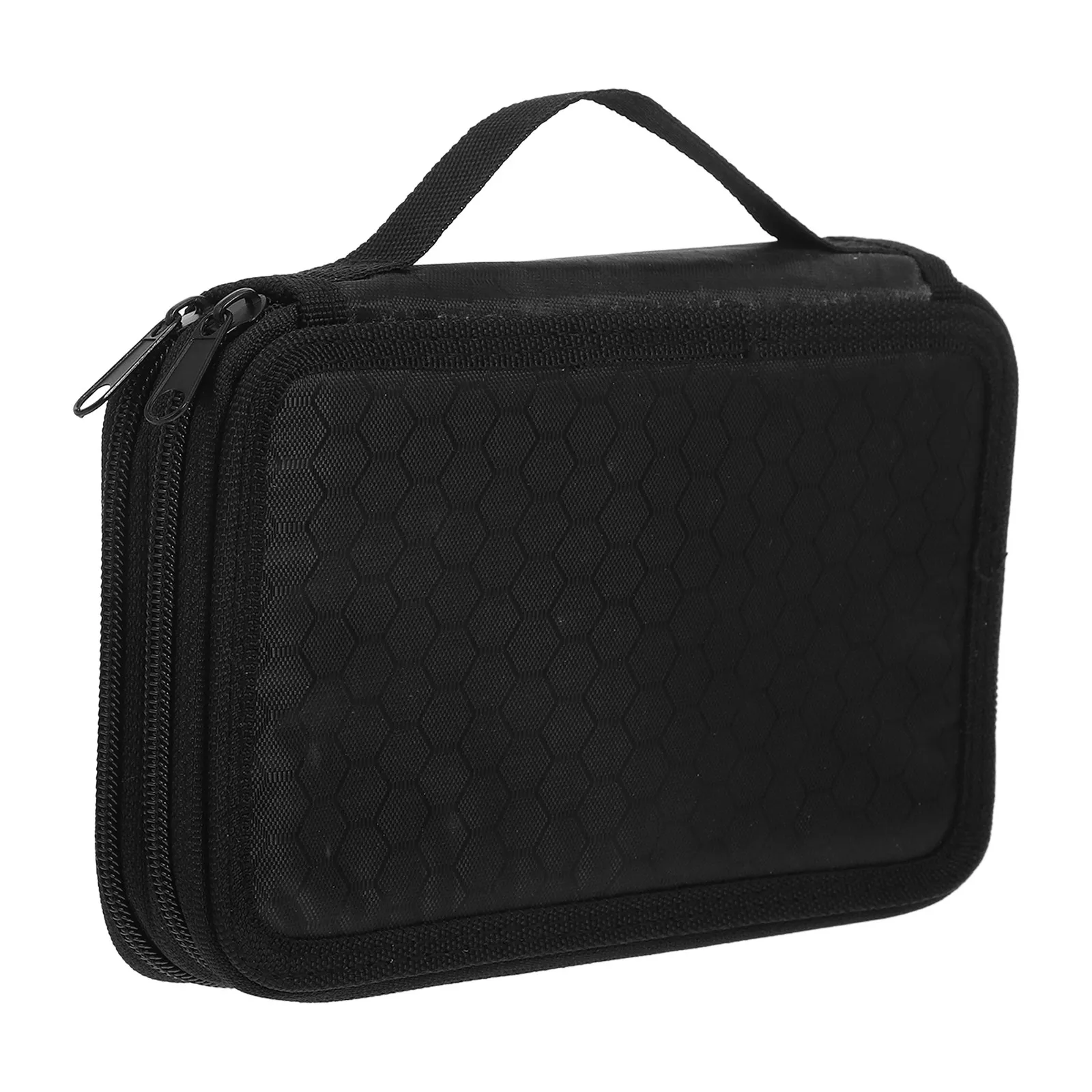 Nail Art Storage Case Lightweight Portable Waterproof Manicure Tool Holder Compact Organizer Large Capacity Space Saving