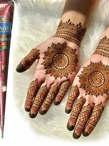 1/3 pcs pure natural organic brown henna cream, brown henna tattoo cream, temporary tattoo, henna tattoo cream semi-permanent he