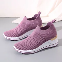summer new women's shoes increase platform shoes Breathable comfortable casual shoes women's shoes
