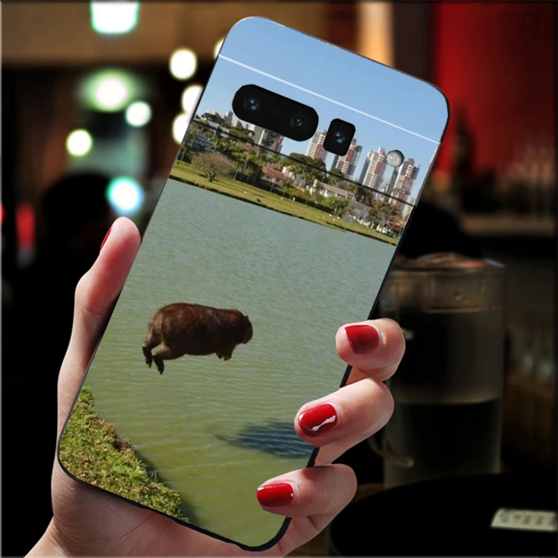 Picture 4: Phone Case For Google Pixel 10 Pro XL 9 Pro XL 9A 8 7 6 Pro Pixel 8A 7A 6A Pixel 8 7 6 5 Pet Animal Capybara