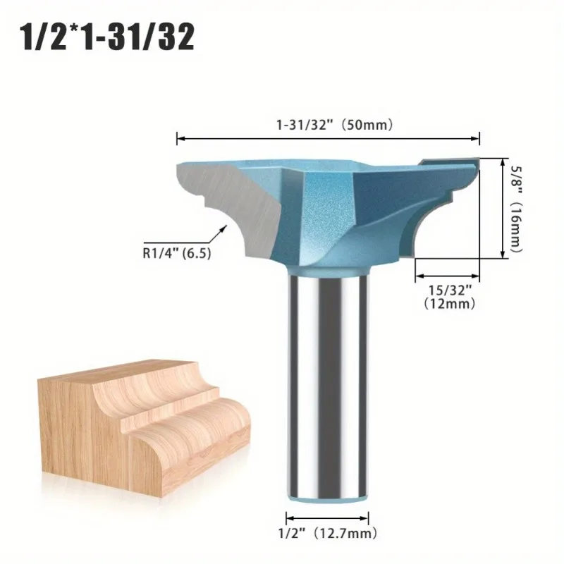 Professional Grade Tibetan Jump Table Female Knife Set Double R Line Knife Woodworking Milling Cutter Cabinet