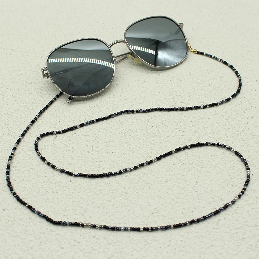 

Long Beads Glasses Chain Lanyard Sunglasses Mask Hangs Neck Fashione Eyeglasses Cord Neck Strap Rope Women Eyewear Accessories