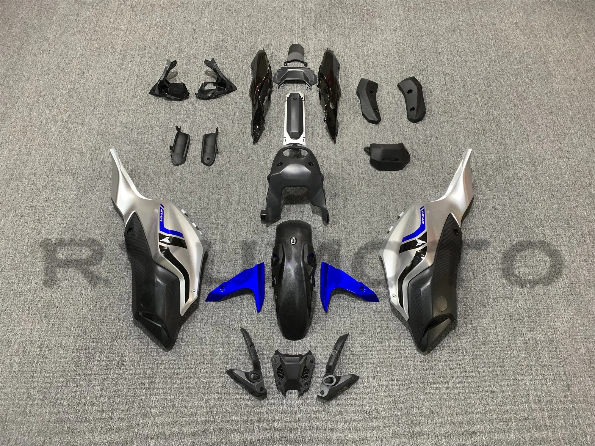 ABS injection Full Fairing Bodywork Kit Fit For 2012 - 2017 Yamaha MT07 FZ07 MT-07 Set MT 07 FZ 07 2013 2014 2015 2016