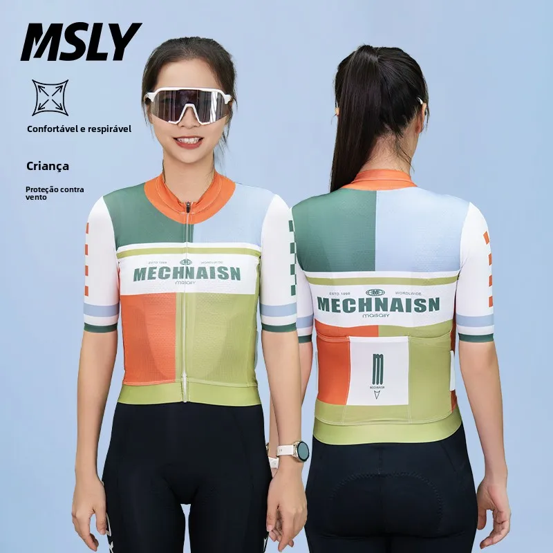 msly-abbigliamento-da-ciclismo-competitivo-retro-per-uomo-e-donna-a-maniche-corte-confortevole-e-traspirante-per-ciclismo-all'aperto