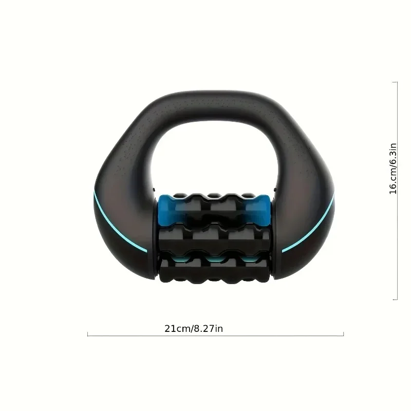 Electric Massage Roller Portable Vibration Massager Adjustable Speed USB Charged Muscle Relief Home Gym Travel