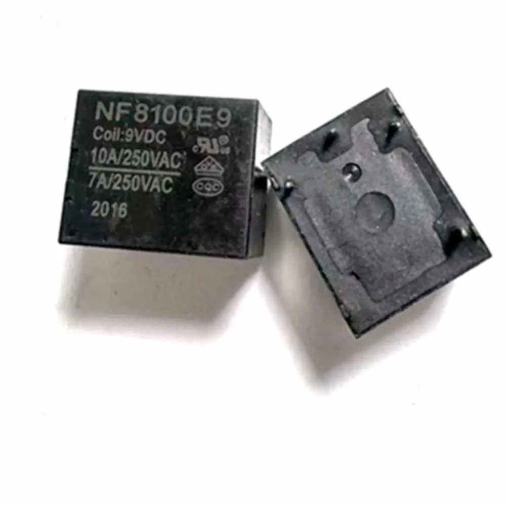 

NF8100E9 NF8100E12 NF8100E24 Electromagnetic Power Relay 4Pins