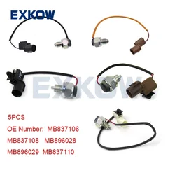 5PCS T/F Gearshift Position Switch for Pajero Montero Shogun 1993-2000 5F M/T MB837106 MB837108 MB896028 MB896029 MB837110