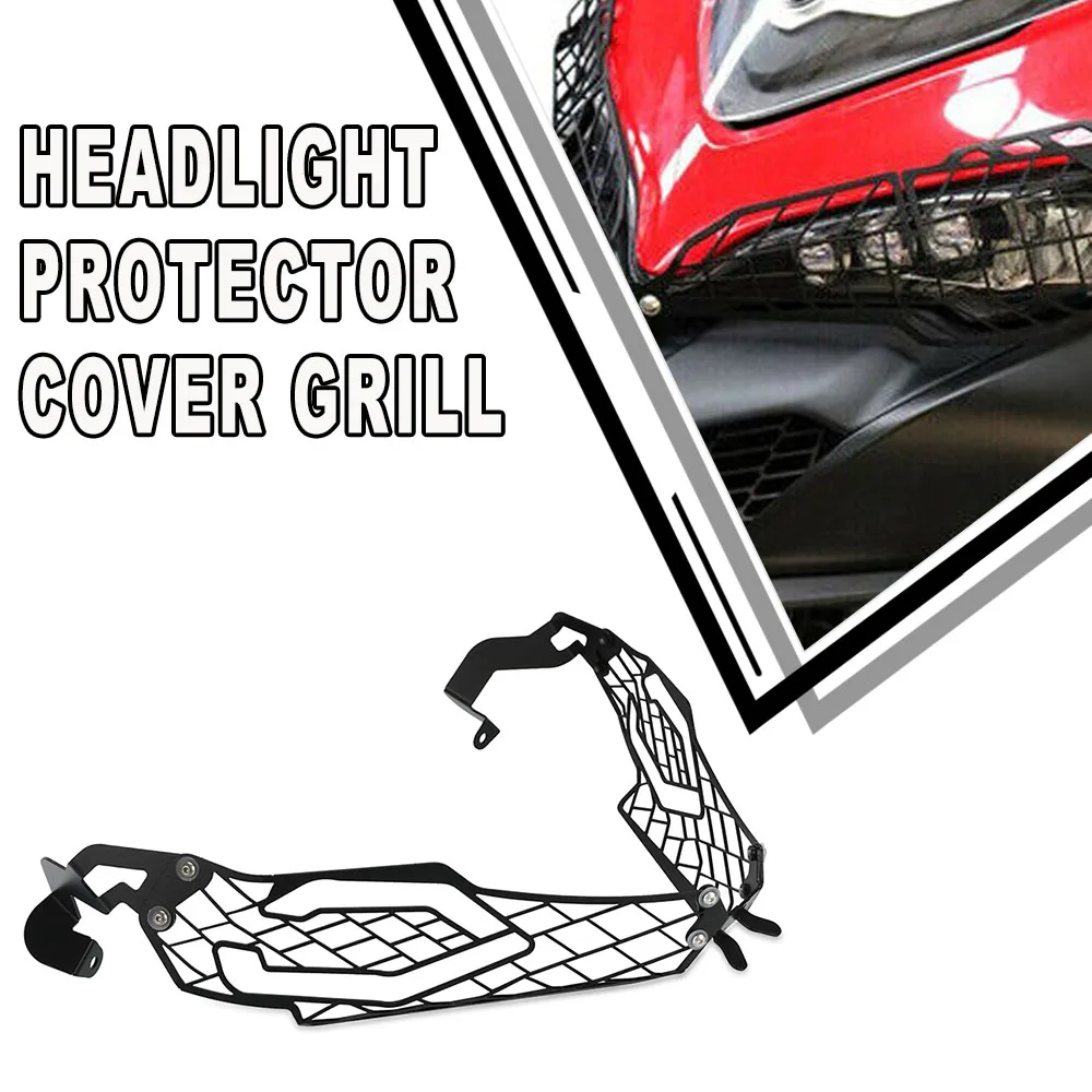 

For Ducati MULTISTRADA 1260/PIKES PEAK/S 1260 S D AIR 2018-2020 Motorcycle Headlight Guard Grille Cover Protection Modification