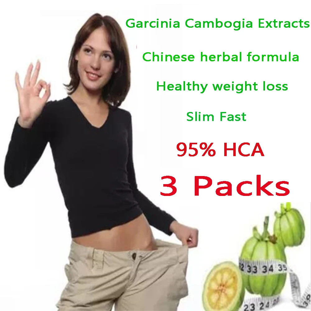 3 Packs,Garcinia Cambogia Extracts pills Fat Burning diet Tablets Weight Loss effective belly patch Chinese herbal formula