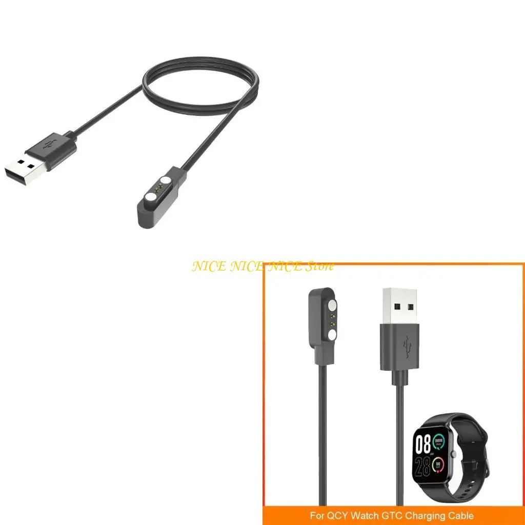 Смотреть док -станцию для магнитной зарядки для Qcy Watch USB Cable Cable Смотреть док -станцию для магнитной зарядки для Qcy Watch USB Cable Cable