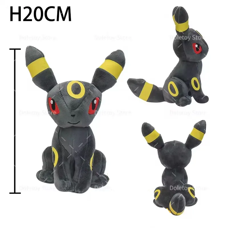 25 Stile Pokemon Eevee Plüschtiere Kawaii Gengar Umbreon Flareon Jolteon Glaceon Vaporeon Sylveon Espeon Plüschpuppen – Detail 24
