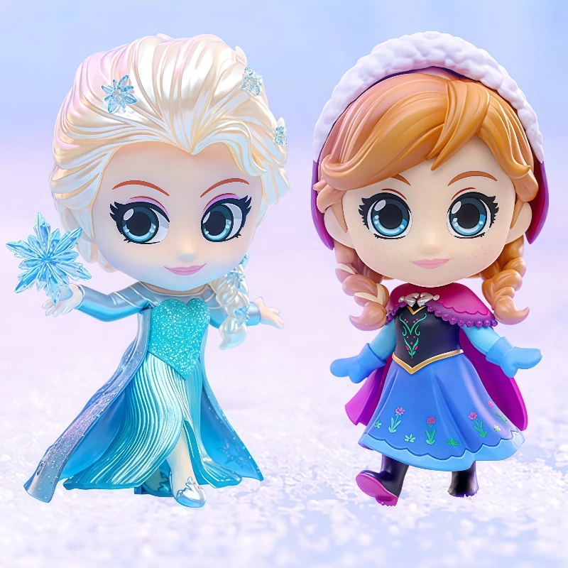 

Hot Toys Product Frozen Elsa And Princess Anna Cosbaby (S) Mini Collection Doll Accessories Toy Holiday Birthday Surprise Gifts