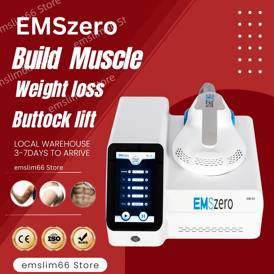 Portable Body Sculpting Slimming Machine EMSzero Stimulator Fat Burn device Sculpt Muscle One Handle For Home