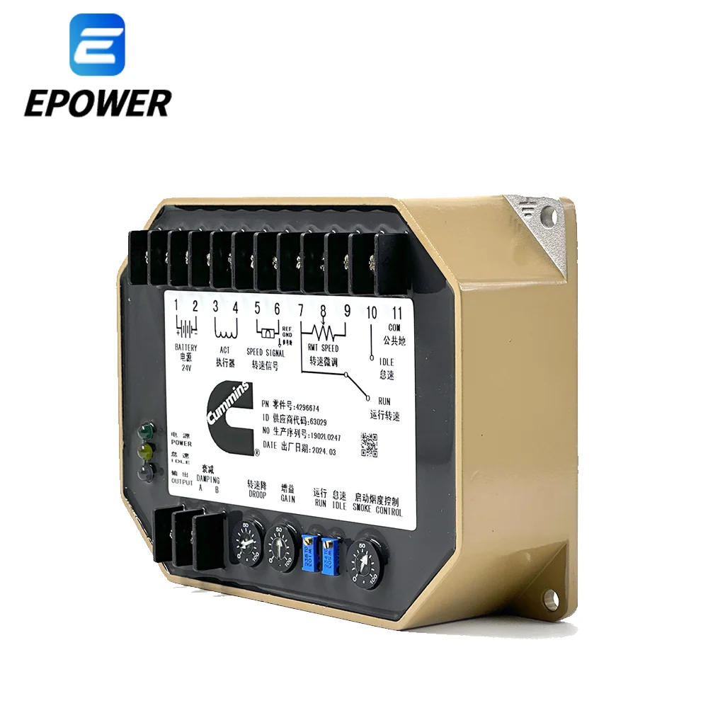 Speed Controller 4296674 Electronic Governor For Kta38  Diesel Engine