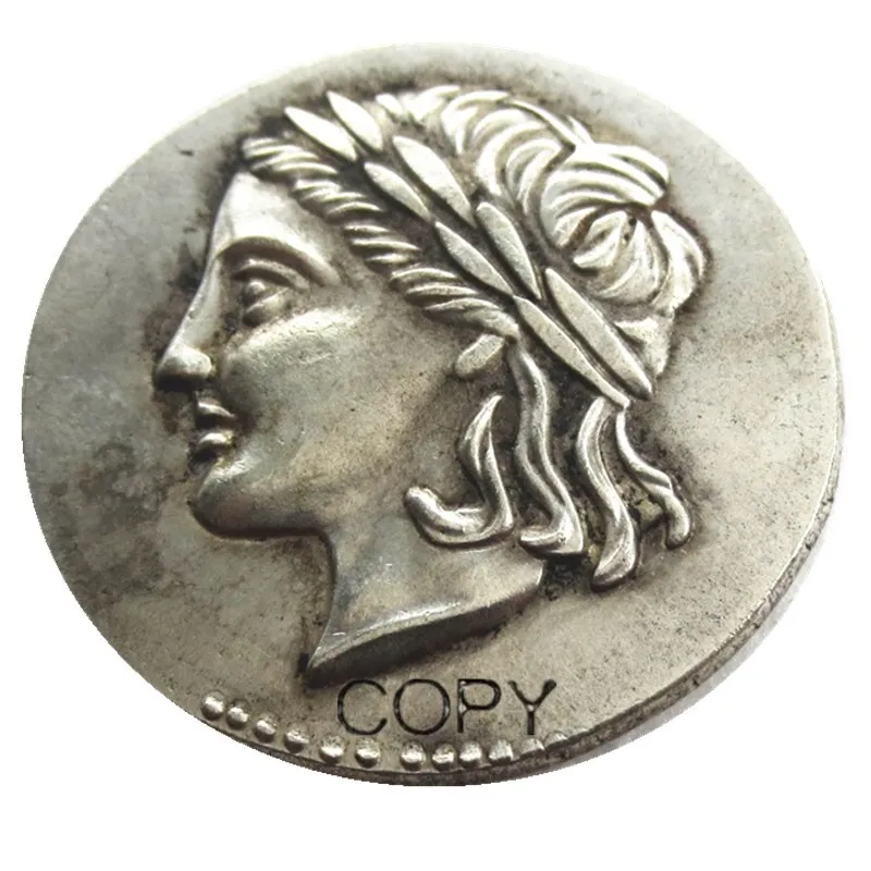 

G(26) CARIA. Alabanda as Antiocheia 197BC Tetradrachm Ancient Silver Greek Silver Plated Copy Coin