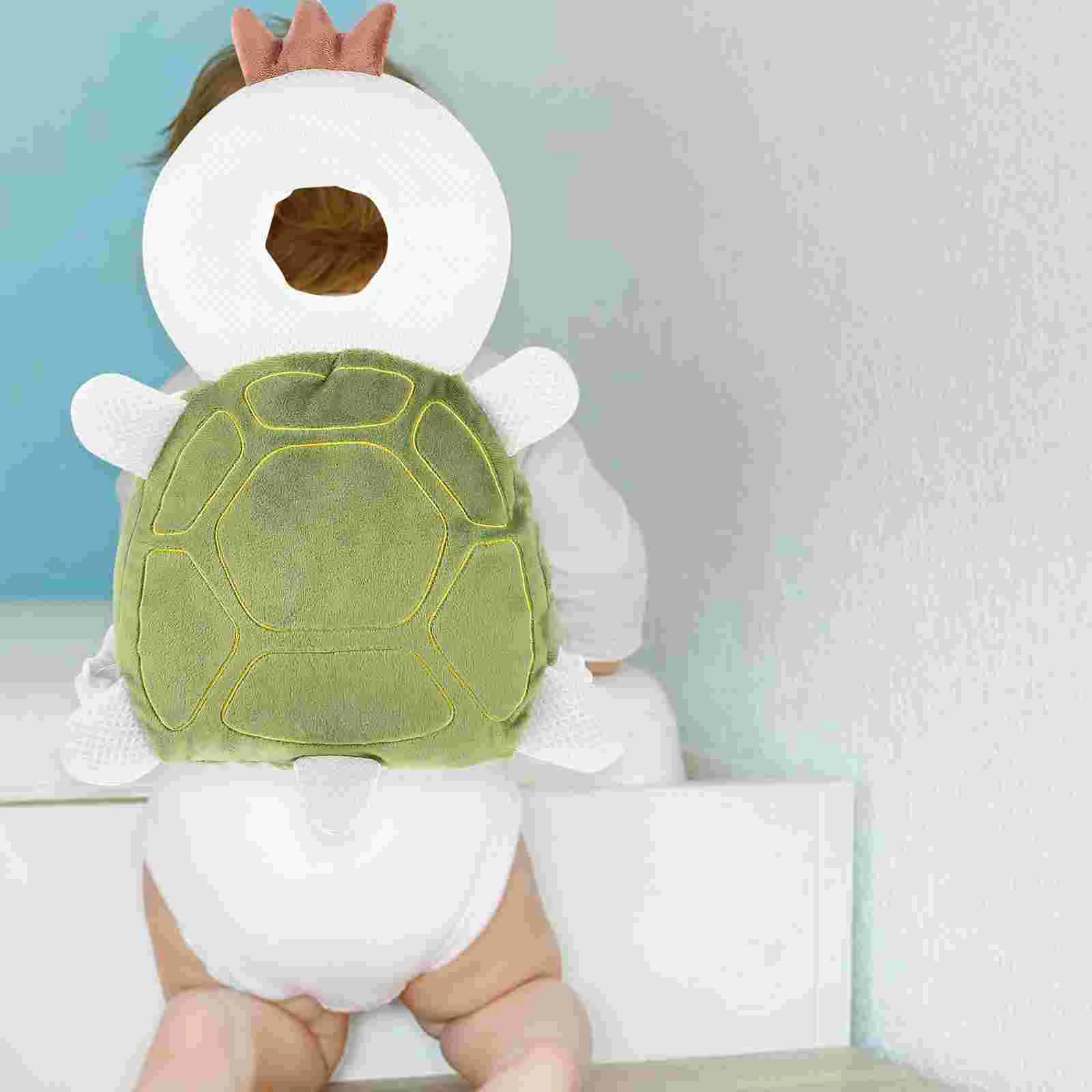 Learning to Walk Head Pillow Backpacks Toddler Protector Turtle for Infant Pad Cute Cloth Baby Protection