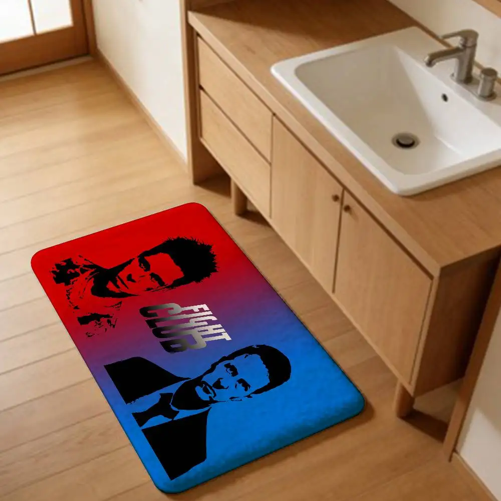 Comedy Drama Fight Club Entrance Door Mat Nordic Style Bedroom Living Room Doormat Home Balcony Anti-Slip Modern Home Decor