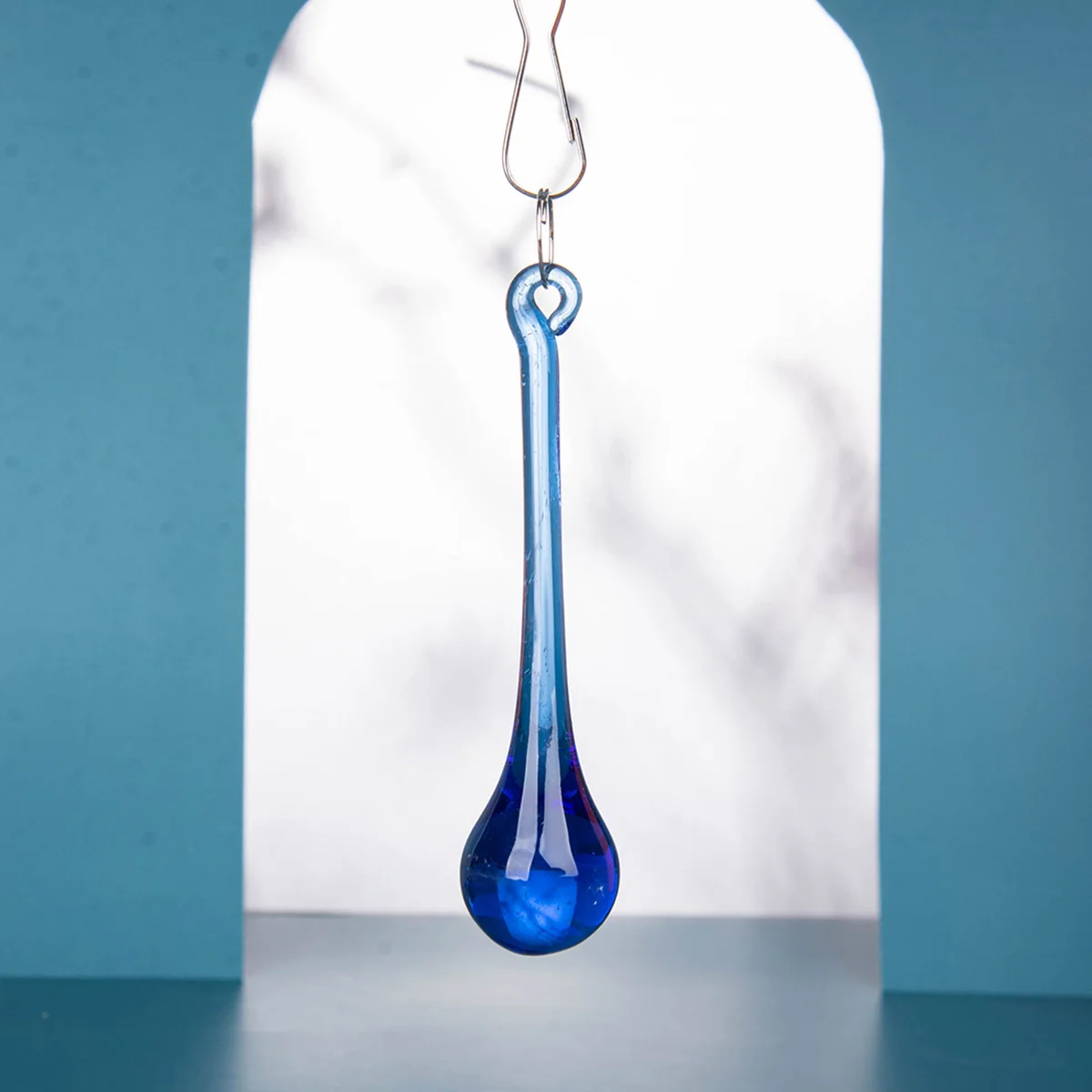 

10Pcs Crystal Water Drop Pendants Delicate Chandelier Accessories Wedding Curtain Window Feng Shui Decor Home Party Lighting