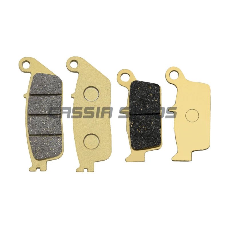 

Motorcycle front and rear brake pads for Honda XR 400 M (ND08/NC38E) Supermotard 2006-2008