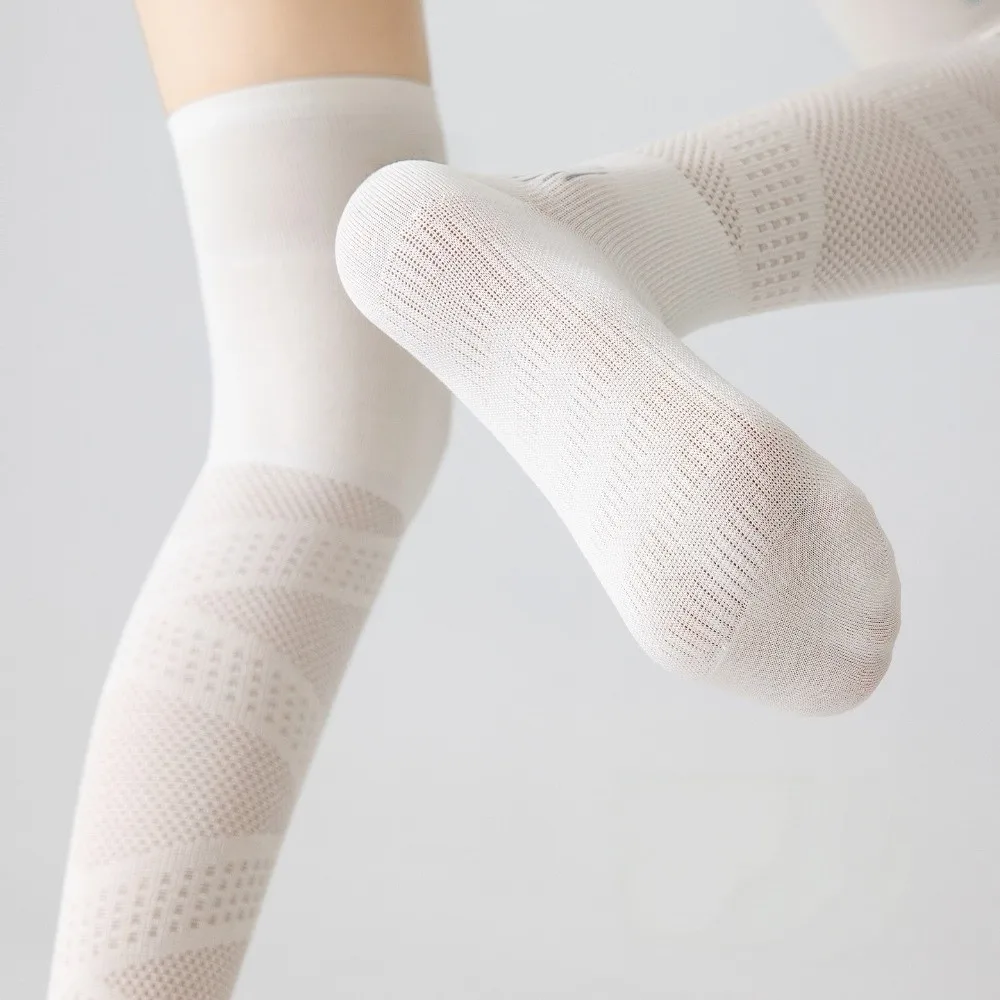 Knee High 9-15mmHg Compression Socks Elastic Athletic Recovery Graduated Pressure Socks Circulation Sports Stockings
