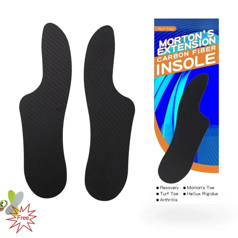 Carbon Fiber Insoles-Carbon Templates-Rigid Carbon Insoles-for Morton's Toe Turf Toe Hallux Rigidus Arthritis Sports Running