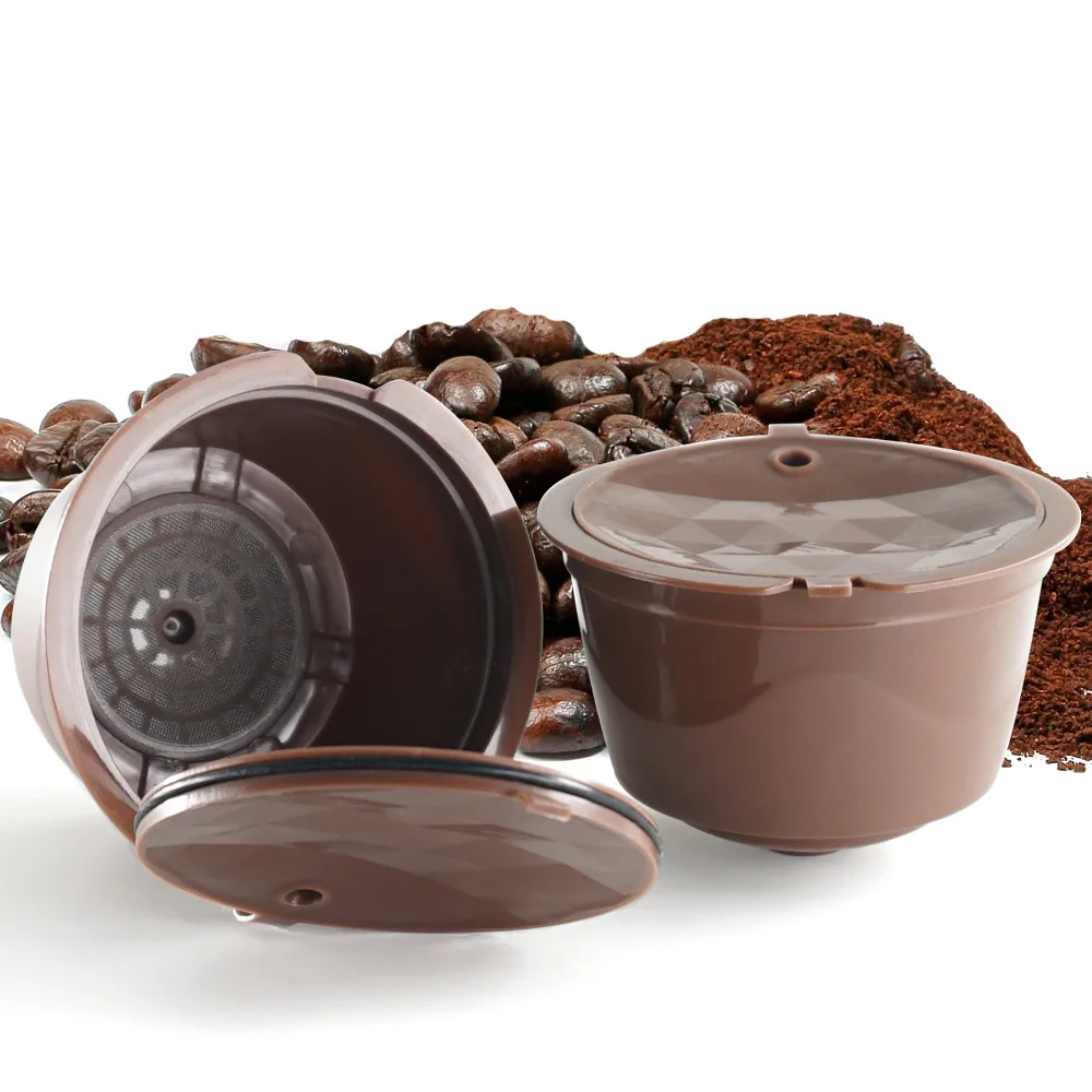 

Coffee Capsule Filter For DOCLE GUSTO Reusable Coffee Capsule Shell Filter Refillable Mesh Cup Coffee Capsule Dripper
