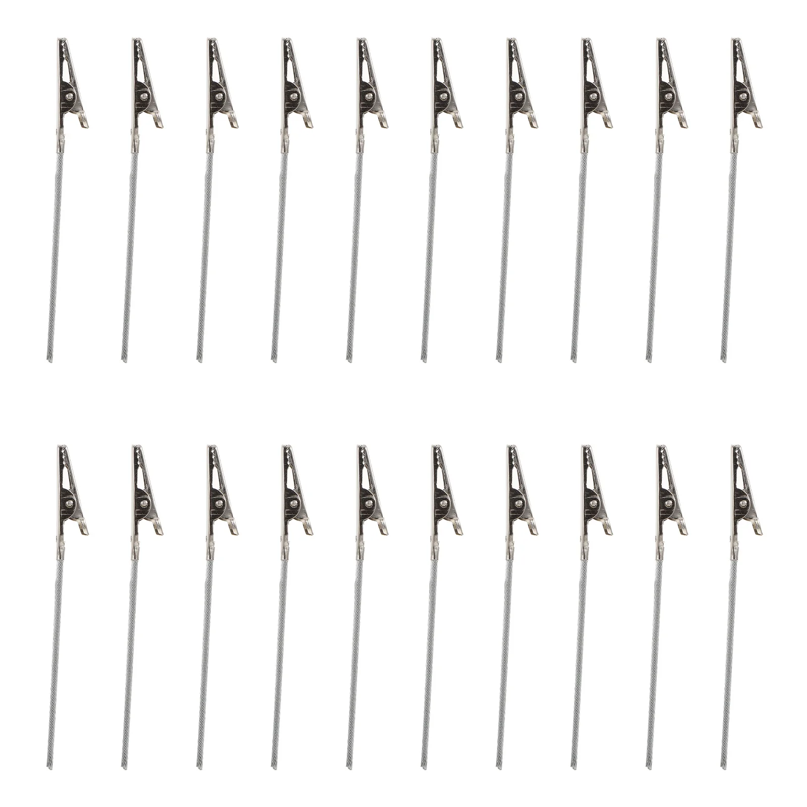 

50 Pcs Stainless Steel Clips Note Clip Photo Memo Business Cards Table Number Home Decor Wedding Party
