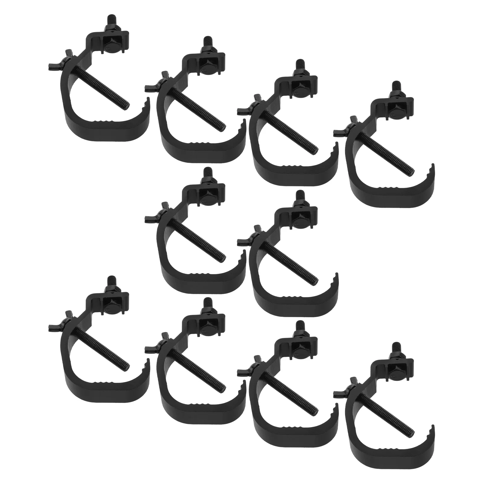 10 PCS Stage Light Hook Fixture Hanging Dj Lights Hanger Lighting Clamps for Truss Clip