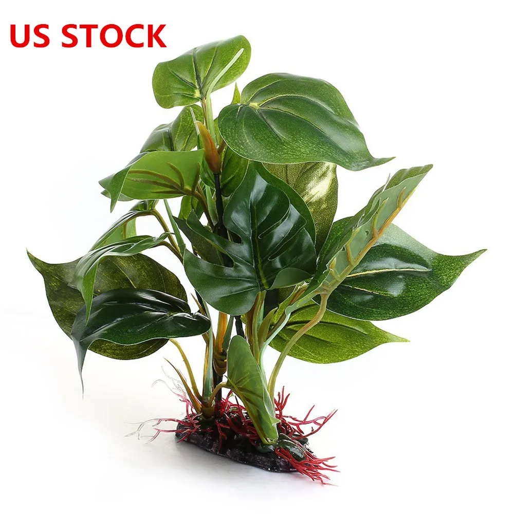 

Simulated Water Plants Realistic Aquarium Decorations Plastic Fish Tank Plants Grass Green Pet Supplies Enhance Visual Shelter