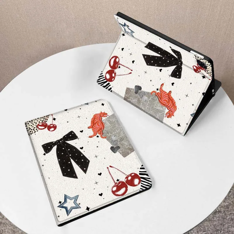 

Retro Fresh Art Pattern Case For Huawei MediaPad MatePad M5 M6 11 12 X SE T10 T10s 2 C5e T5 Pro Lite Air 11.5 Inch Tablet