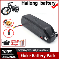 Hailong Battery 36V 48V 52V 30Ah 40Ah for Bafang BBS02 BBS03 BBSHD Motor Hailong Battery Delivery within 10-25 days