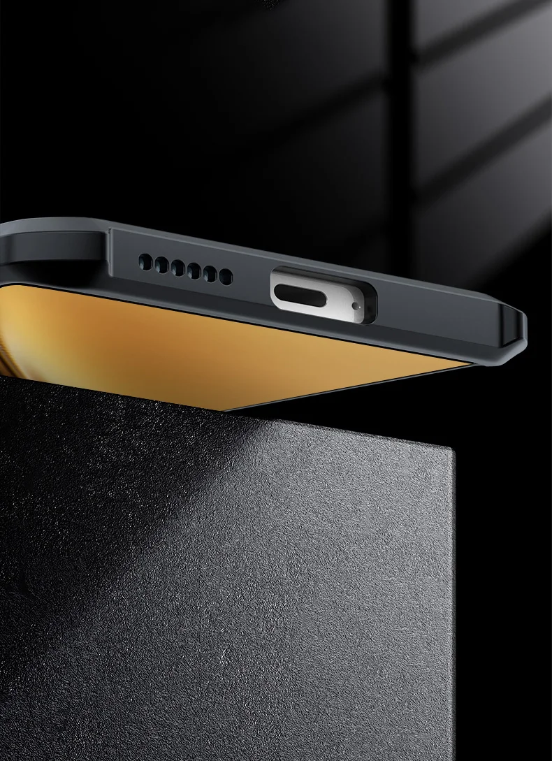 Xundd Hülle für VIVO X300 Pro X300 Ultra, Airbag Anti-Sturz-Schutzhülle PC+TPU Rückseite mit Streifen Transparente Abdeckung mit Magnetständer – Detail 11