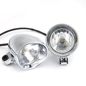 Far motosiklet, krom sis lambası, ampul motosiklet, vizör, retro, LED hareketli ışık, yardımcı, 2-in, 4-in, 1 ADET, 2 Adet En iyi 10 satış, far yardımı-retro bisikletten bisiklete №9