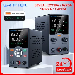 Wanptek 30V 10A DC Power Supply Adjustable Digit Display Mini Laboratory Power Supplies Voltage Regulator 60V 5A 120V 3A 30V 5A