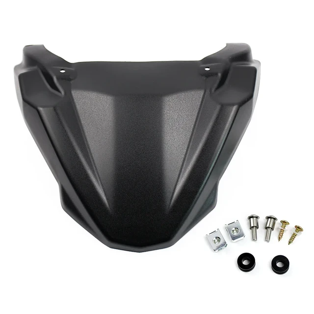 For Yamaha TDM 900 850 TDM850 TDM900 Beak Nose Cone Extension Cover Cowl  Front Wheel Fender Carbon Fiber Motorcycle Accessories