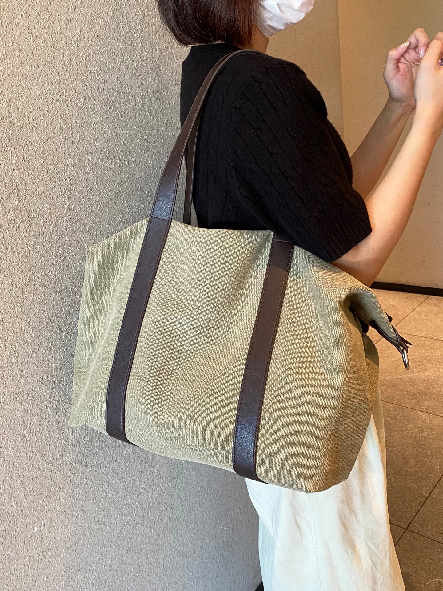 borsa-tote-grande-in-tela-stile-hong-kong-borsa-a-spalla-casual-da-pendolare-di-alta-qualita-con-colori-abbinati-utilizzabile-anche-a-tracolla