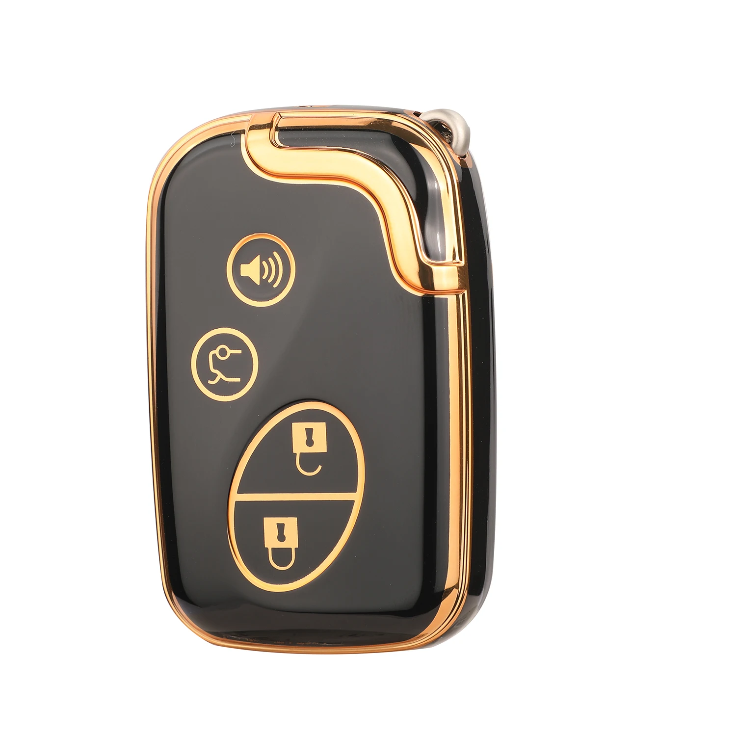 jingyuqin New TPU Car Key Shell Case Fob For Lexus IS250 ES240 ES350 RX270 RX350 RX300 4Buttons