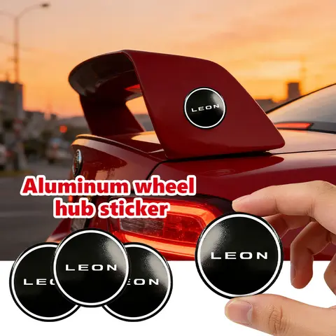 4Pcs 56MM Car Wheel Center Hub Caps Logo Sticker For Seat Alhambra Altea Tarraco FR Cupra Leon Ibiza Ateca Born