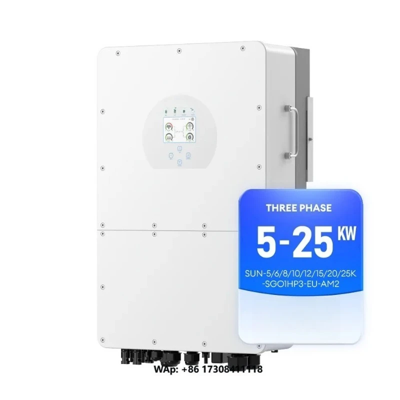 Deye SUN-5/6/8/10/12/15/20/25K-SG01HP3-EU-AM2 Three Phase 5KW 6KW  8KW 10KW 12KW 15KW 20KW 25KW Hybrid Solar Inverter