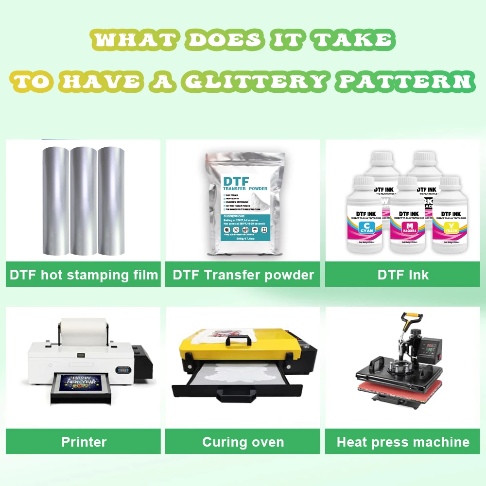 DTF ゴールドおよびシルバー印刷フィルム 8.3*11.8 インチ熱転写シート素材 10 枚
