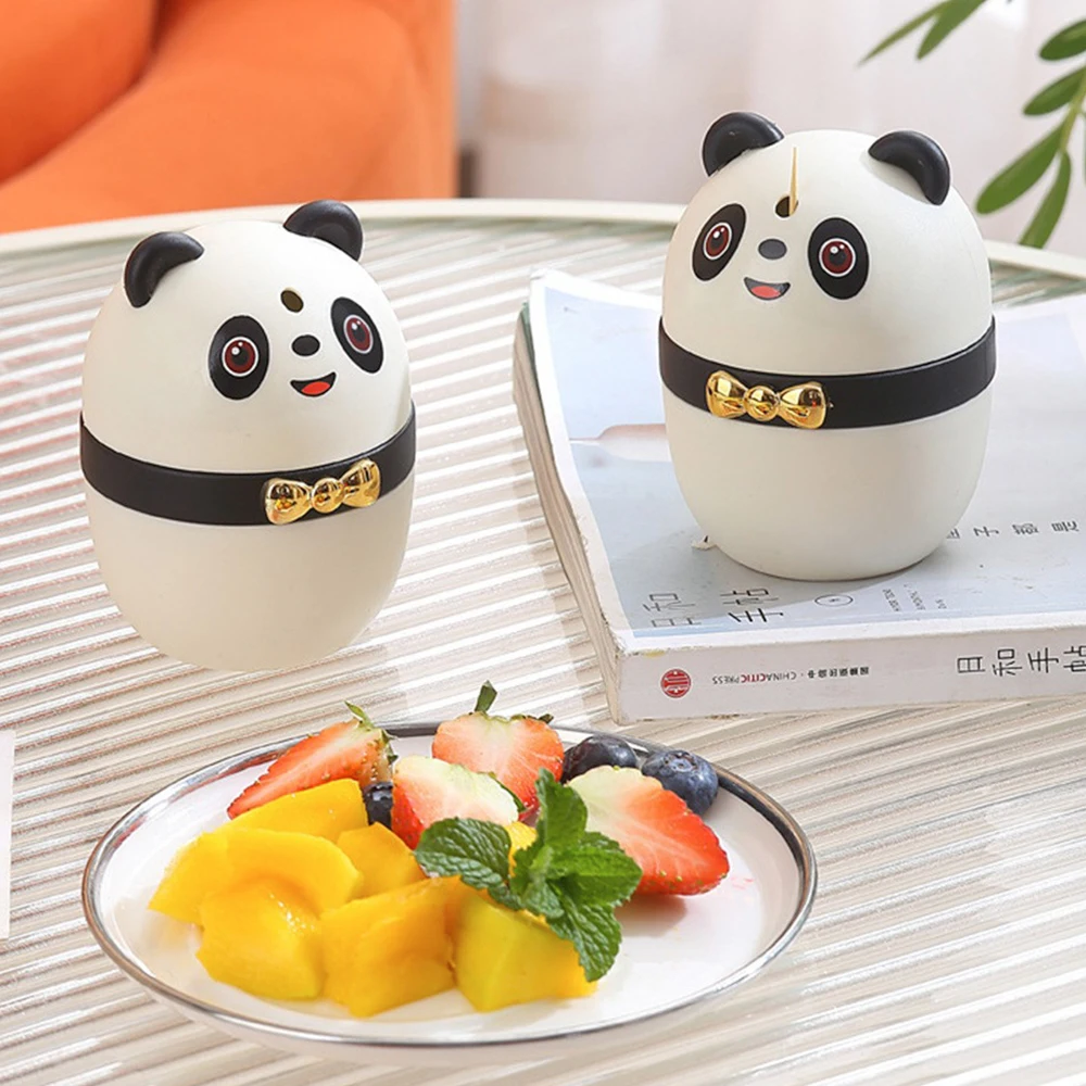 Panda Portable Detachable Strong Practical Home Furnishing Household Cute Environmental Friendly Durable Store Toothpick Storage