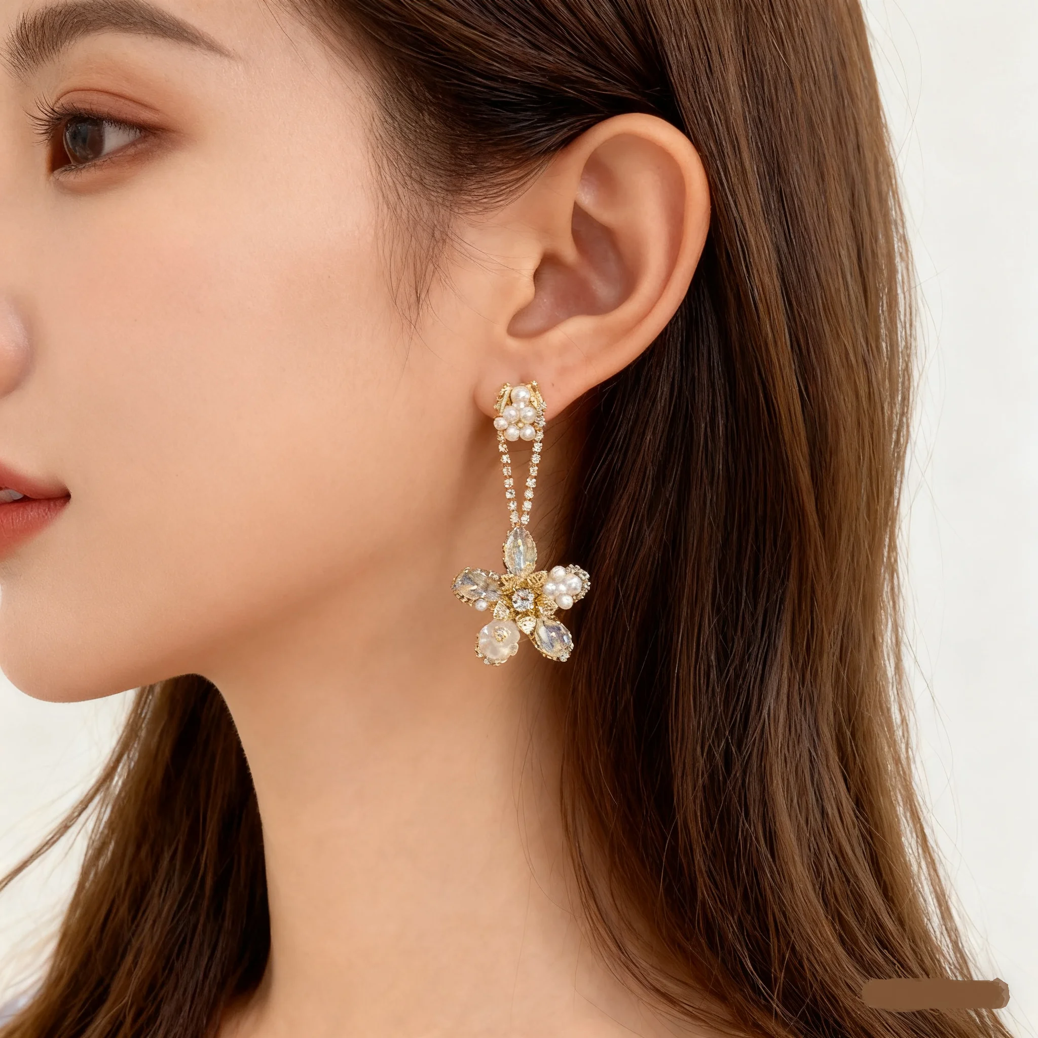 

Long Fringe for Women Retro Ethnic Style Hook Earrings Statement Handcrafted Drop Earrings Luxury-inspired Earrings