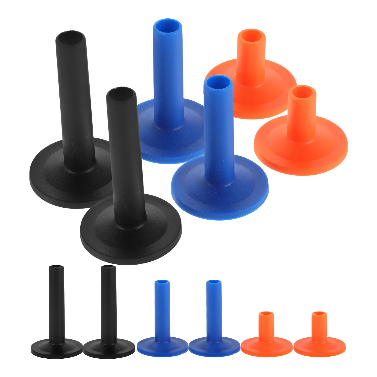 

12 Pcs Cymbal Sleeve Part Sleeves Plastic Protective Tubes for Drum Hardware Practice Percussion Accessories
