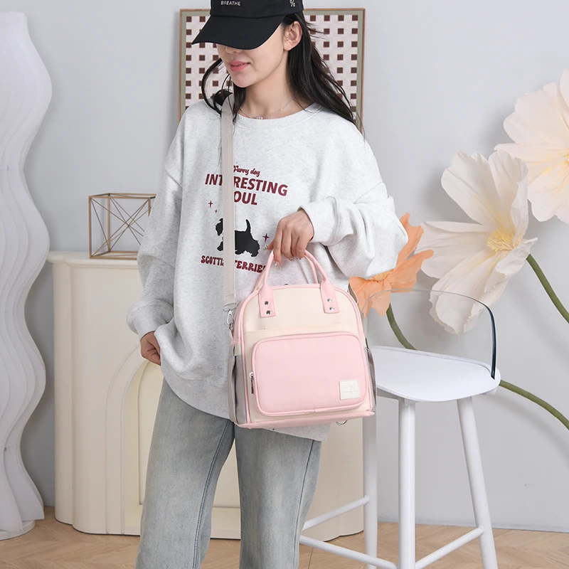 Protable Mommy Backpack Quick Outing Nappy Changing Bag Diaper Bag for Baby Waterproof Light Weight Handbag