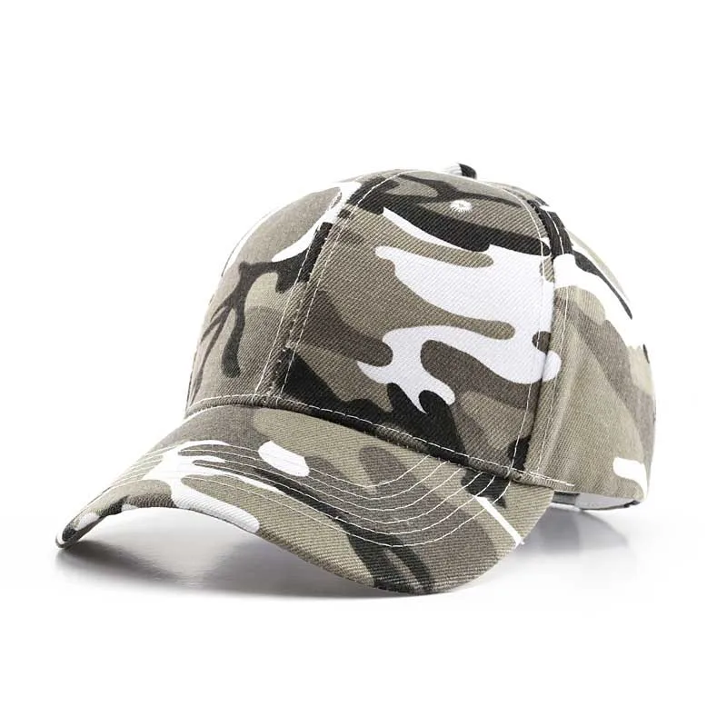 Camouflage Baseball Cap Women\'s Men\'s Snapback Hip Hop Cap Camo Hats For Women Men Army Cap Female Gorras Bone Male Cheap