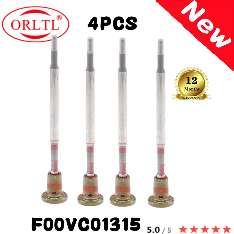 

ORLTL Common Rail Injector Valve F00VC01315 For FORD Injector 0445110239 0 445 110 239 4PCS