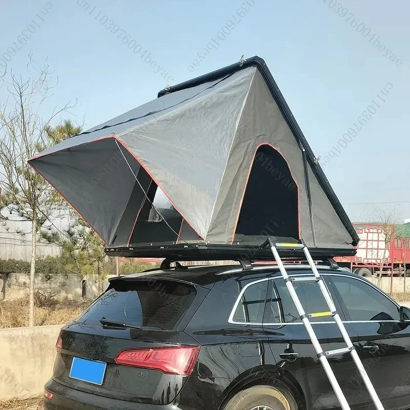 Straight roof tent automatic folding car car SUV off-road car pickup outdoor hard shell travel bed