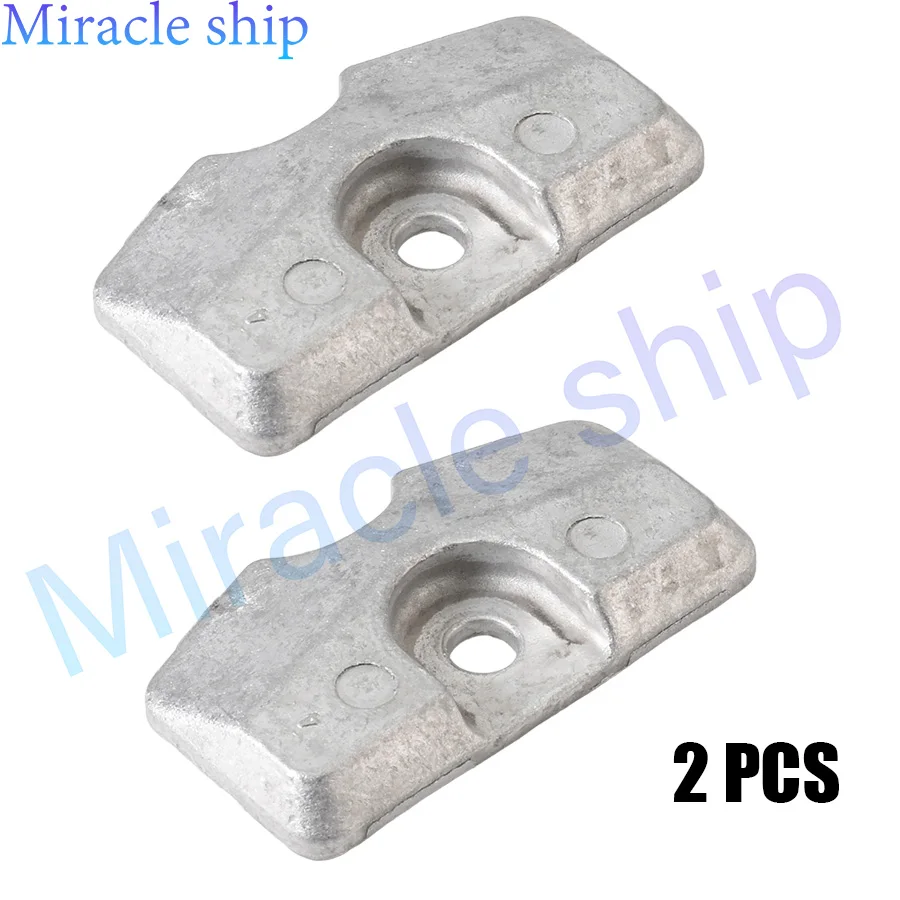 2x 6L5-45251-02 6L5-45251 Anode for Yamaha Boat Engine 2T or 4T 2/2.5/3/4/5/6HP F2 F2.5 F4 F5 F6 6L5-45251-03 Outboard Motor