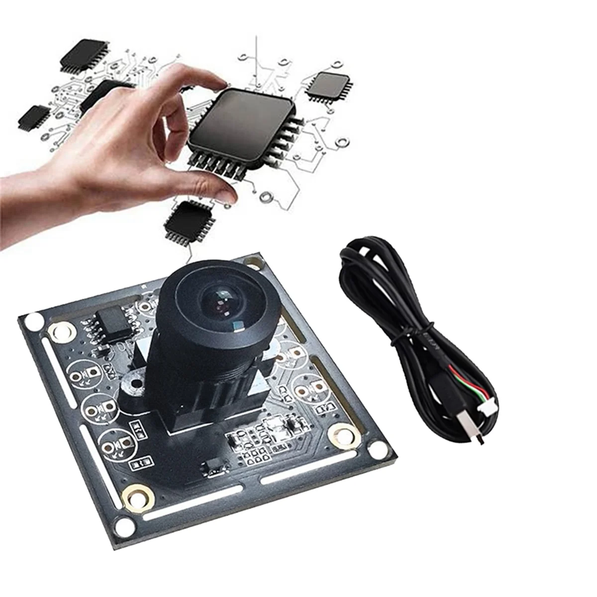 FFYY-OV9732 USB-модуль камеры 720P 1MP 160 градусов распознавание лиц сбора изображения для камеры Raspberry Pi Orange Pi, A