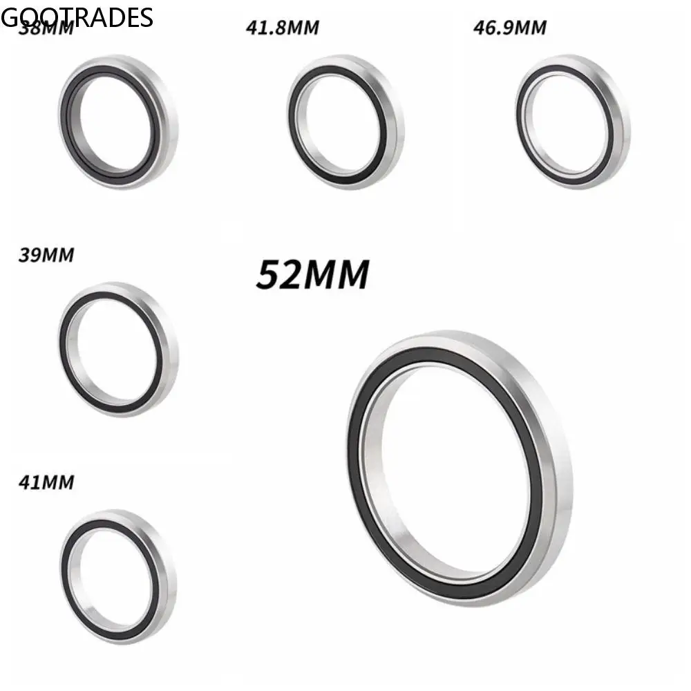 

Titanium Bicycle Headset Bearing 38/41.8/46.9/52MM Bearing Bicycle Headset Repair Bearing Ring Repair Parts